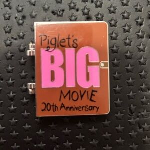 Piglet’s Big Movie 20th Anniversary Limited Edition 3000 Disney Pin